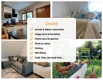 Studio duplex à Savenay - Escapade confort entre Nantes & l'océan
