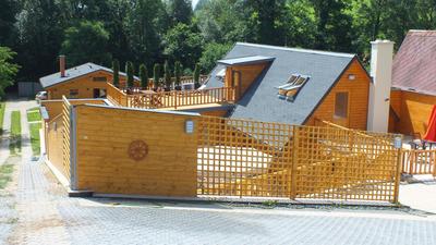 Chalets under Falcon Ridge