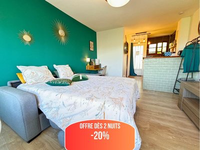 Le Pic'Vert - Ideal PRO & Couples - Hôpital à 400m - Parking gratuit sur place - GARE et CENTRE HISTORIQUE 15min à pied - Climatisation - Quartier calme