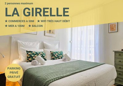 T2 Cosy Centre Ville - Lit Queen size - 1 place de parking offerte