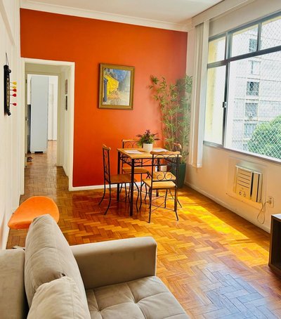 RioSouth Apartments - Quarto e Sala CONFORTO e ESPAÇOSO, Wi-Fi 500 mega, ideal para familias e grupos a 8 mins da Praia de Copacabana