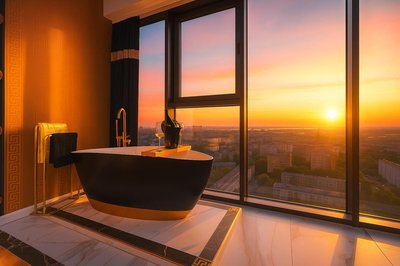 Hanza Tower Original 21st Floor- Sea and City-View