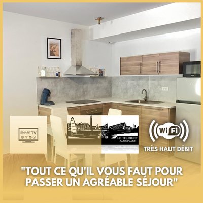 Appartement cosy aux portes du Touquet Paris Plage
