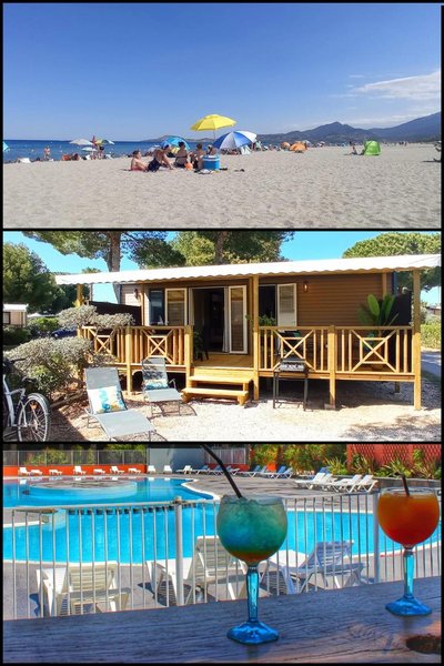 HappyMobilhome Argelès-sur-mer -plage à 500m- Camping 4 étoiles Del Mar