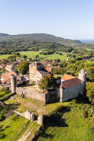 Château de Rosay - view & gardens