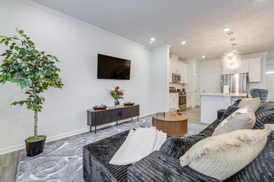 Private Patio! Sleek & Stylish Smithfield Townhome