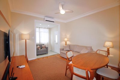 Apartamento 1 quarto reformado perto da praia em Copacabana