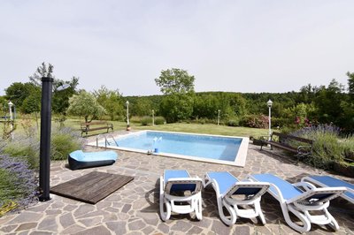 Villa with private pool and garden retreat