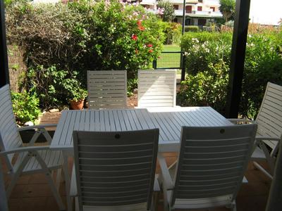 Apartamento VenAVera Playa Jardines de Nuevo Vera C1-0A Bajo Primera Línea WIFI