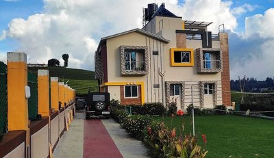 Rose garden enclave for families