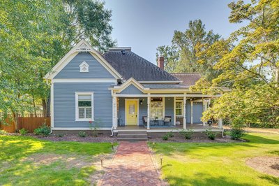 Walk to Mcdonough Square: Historic Home w/ Yard!