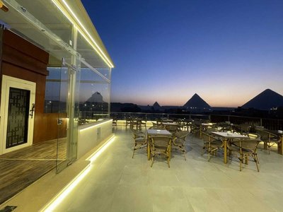 Akhnaton Pyramids View