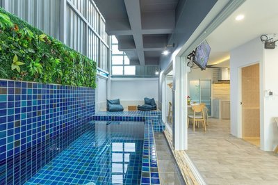 PrivateInDoorPoolBangTao1.2km2Beach v135