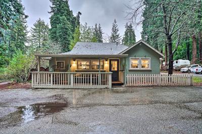 California Cottage < 4 Mi to Redwood Hiking Trails