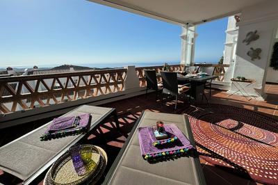 Pool Calahonda Palmeras With Sea View