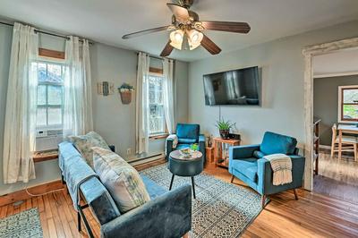 Cozy Lake Luzerne Getaway w/ Fire Pit!