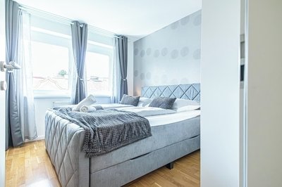 9 Min Metro City Center 1BR 1LR Apt