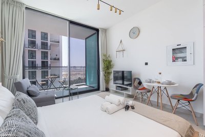 A Superb and Amazing Studio in Binghatti Lavender With Balcony
