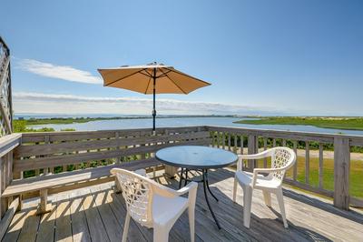Home w/ Stunning Views in North Truro!