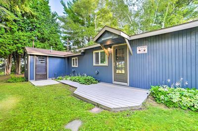 Riverfront Home w/ Dock ~ 6 Mi to Cheboygan!