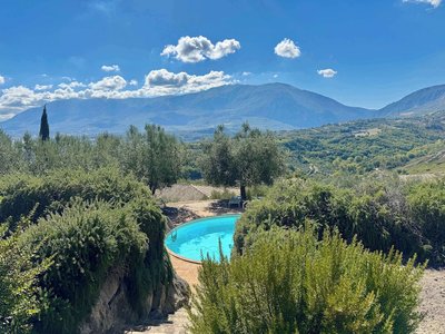 Casale Vecchio Abruzzo Countryside Spacious and Authentic Private Villa With Pool in an Olive Grove