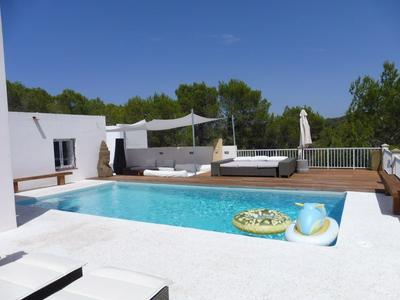 Villa in Cala Tarida With Private Pool & Sea View