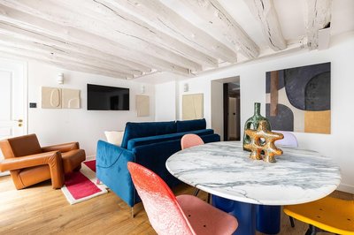 Joyful Apartment, 2br/6p Heart of Paris - Louvre