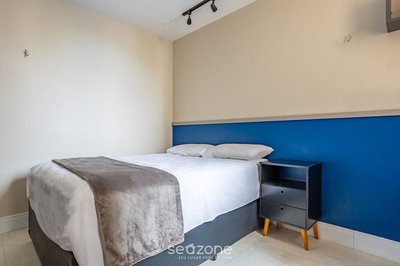 1 Bedroom Apartment with pool 600m from Moema/SP metro station NPZ093