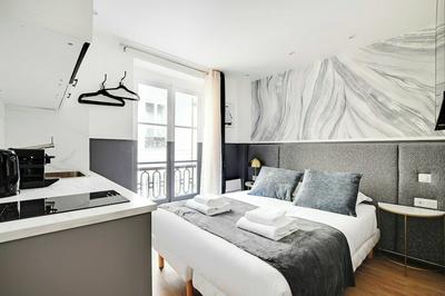 Modern Studio for 2P With A/C - Near Montmartre