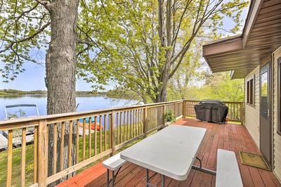 'big Fish Bay Hideaway' - Rice Lake Home w/ Dock!