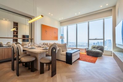 Maison Privee - High-Floor Haven with Open Sea Views on Palm Entry