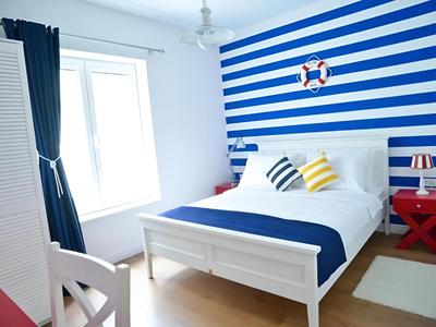 Nautical rooms in old part of the town