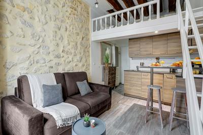 Charming Le Marais Mezzanine Studio