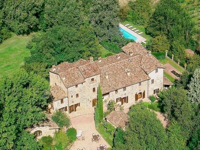 Tower House in Umbria With Pool and Garden