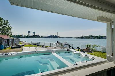 Weymouth Waterfront Getaway w/ Swim Spa & Hot Tub