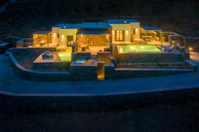 Phos Villas Tinos - Eos Villa Hot Tub Sea View