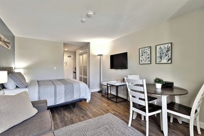 Cozy Studio Condo on the Bus Route