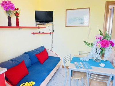 Colorful Flat in Bibione-beahost