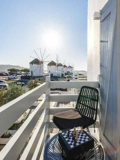 Sunset Windmills Houses