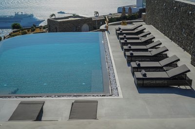 Aether Mykonos 5BR Port View Villa