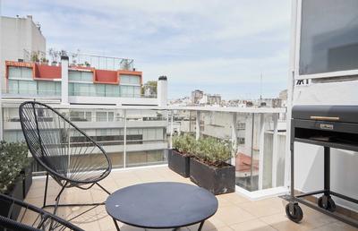 Spacious studio with balcony terrace I