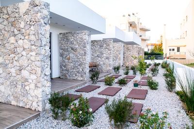 Pebble Garden Blue Dahlia