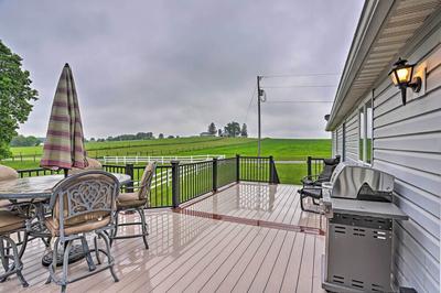 Millersburg Home w/ Covered Porch & Fire Pit!