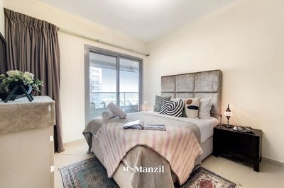 Manzil-Cozy 1BR in Marina with City View