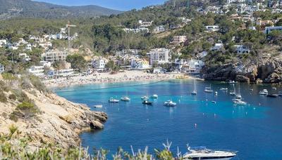 Oceanfront Retreat in Sant Josep de sa Talaia With Shared Pool