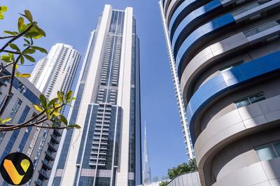 Damac Mall Street near Burj Khalifa
