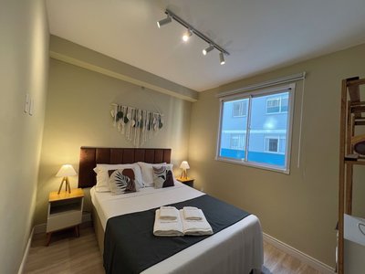 Apartamentos com piscina e academia