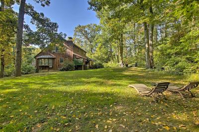 Rustic Retreat w/ Hot Tub in North Branford!