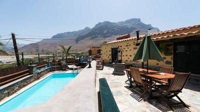Villa With its own Swimming-pool, Jaccuzi and Sauna With Views to San Nicolas va