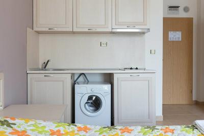 Studio with Balcony and Pool View